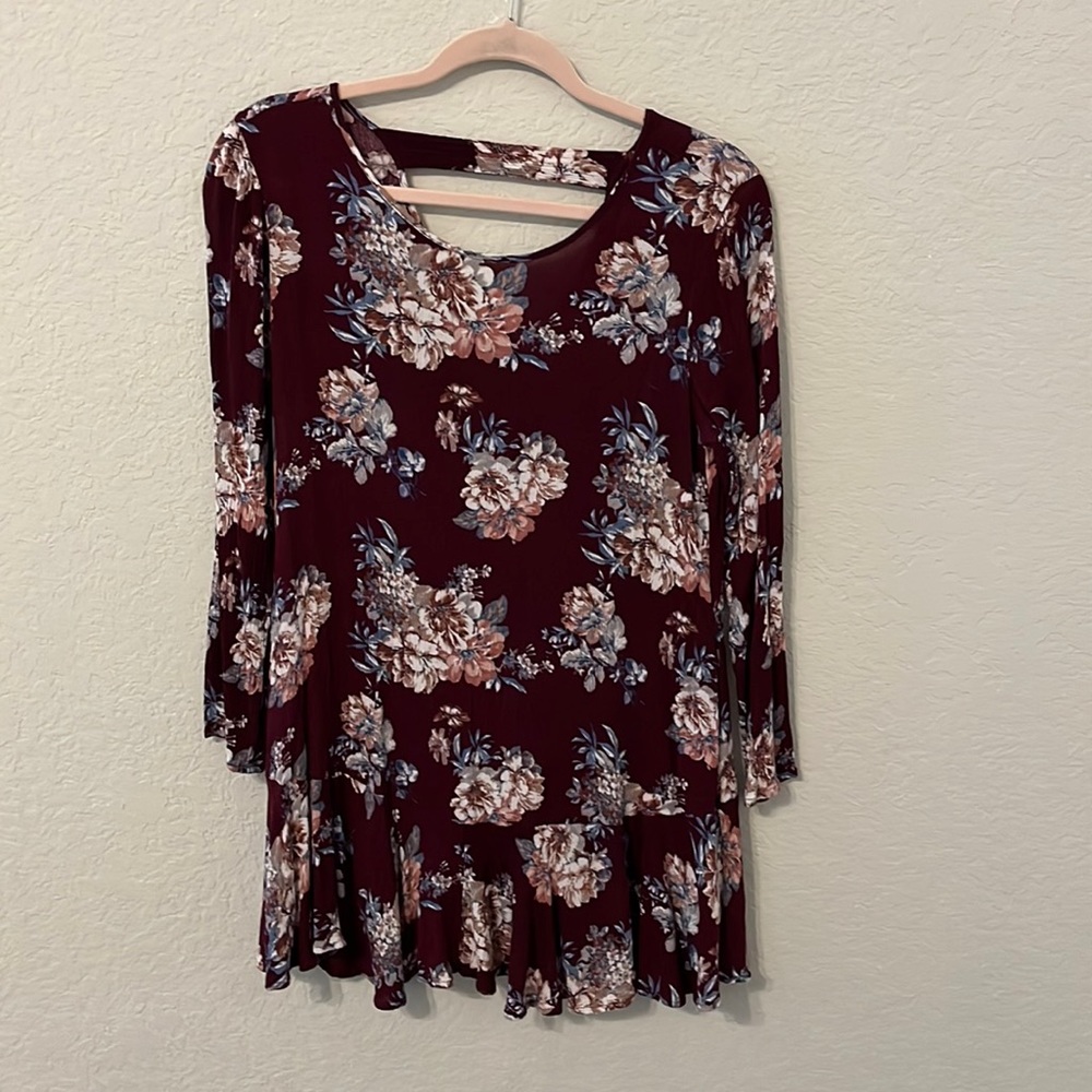 Altar’d State floral dress.